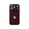 iPhone Crater Crystal Lens Leather Case