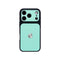 iPhone Color-Blocked Leather Case