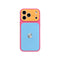 iPhone Dopamine Color-Blocked Leather Case